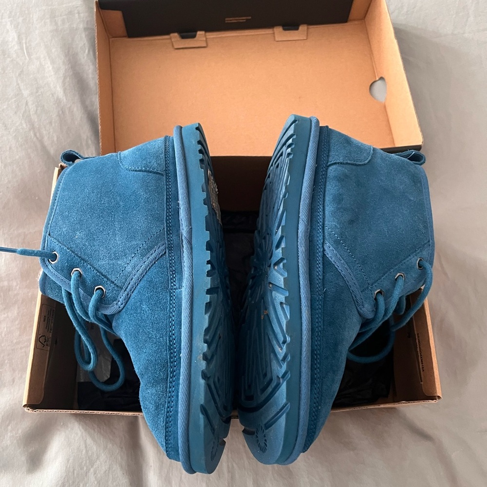 UGG Blue Ankle Boots